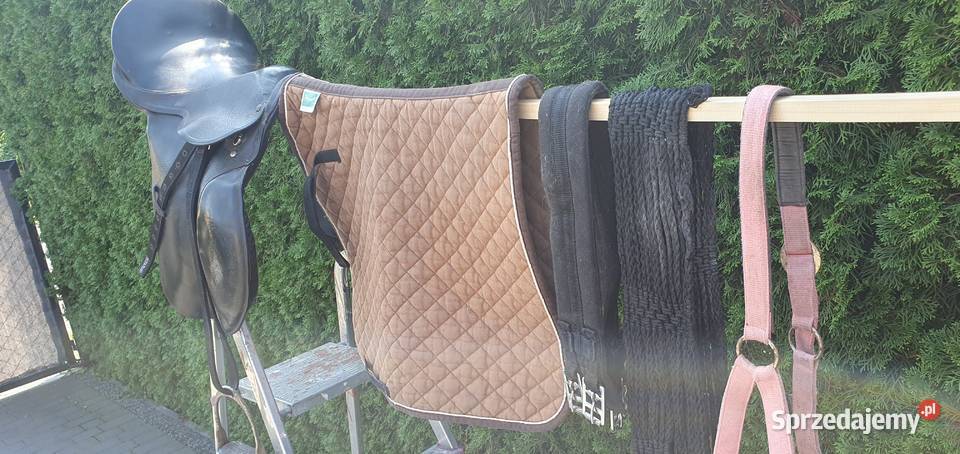 Siodło Zestaw Do Jazdy Konnej lubelskie Szczebrzeszyn sprzedam