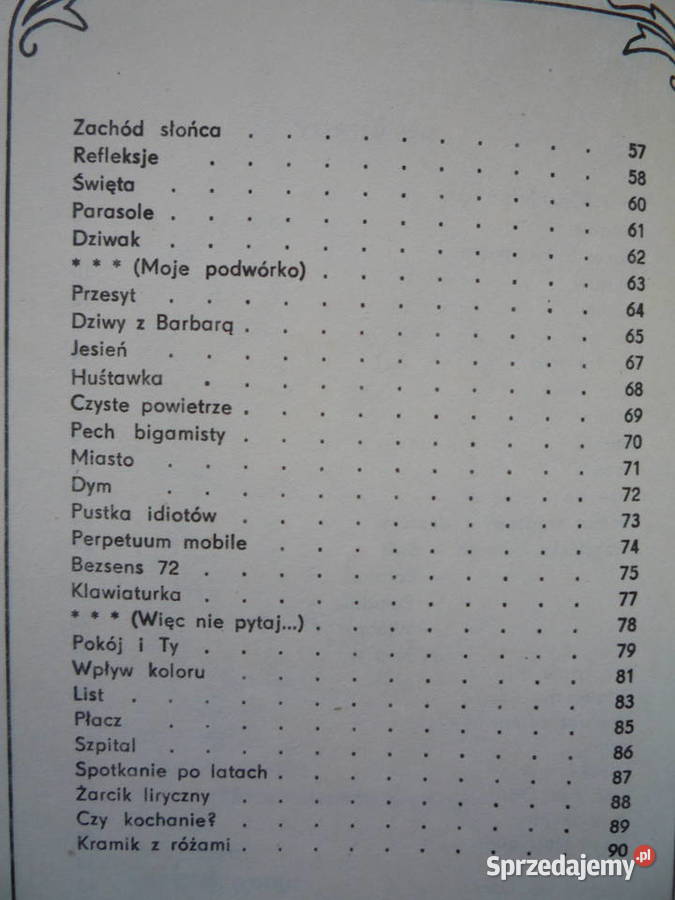 Kramik z różami Wiersze Poezja Ryszard Grabowski Szczecin