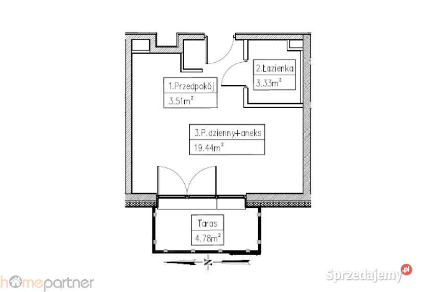 sprzedaży mieszkania 2635 metrów 1 pokojowe Liczba pokoi 1 Wrocław