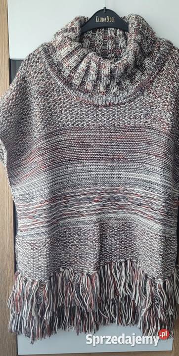Nowe ciepłe ponczo one size wypada na L i XL Bydgoszcz