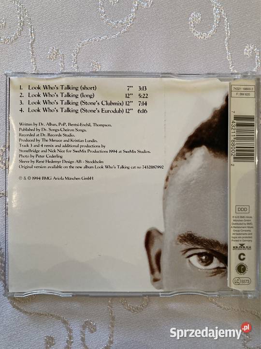 Płyta CD Single Dr Alban Look Whos Talking 1 płyta Czerwionka-Leszczyny