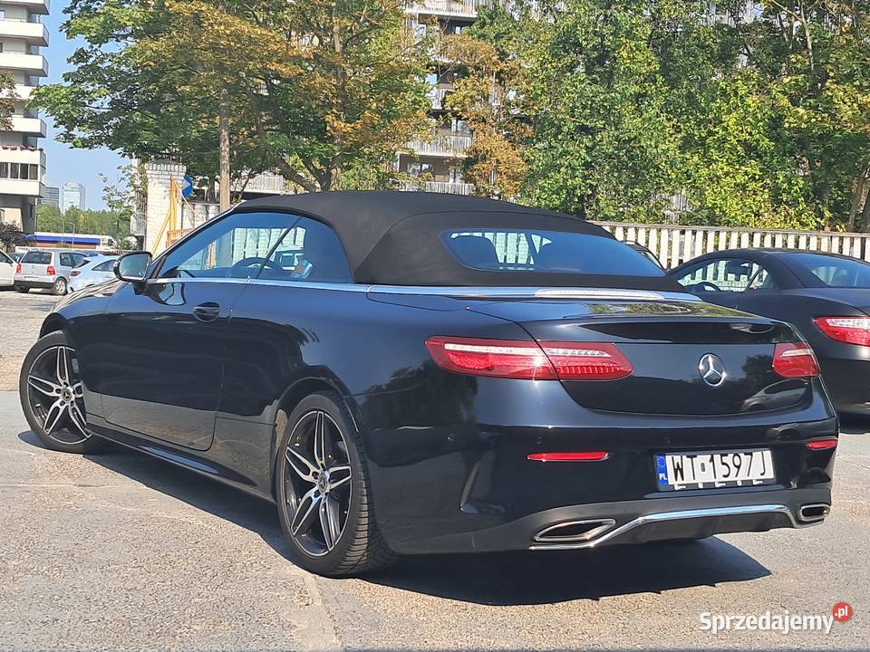 FVAT23 E300 Cabrio Burmester Automat Skóra 245KM Warszawa sprzedam