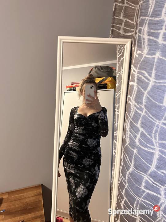 Cudowna Sukienka w kwiaty Kwiatki Moda i Styl Boguchwała sprzedam
