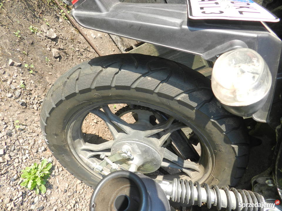 Motor Romet ZETKA ZK50 bez prawka można jeździć nieuszkodzony Romet Ścinawka Górna