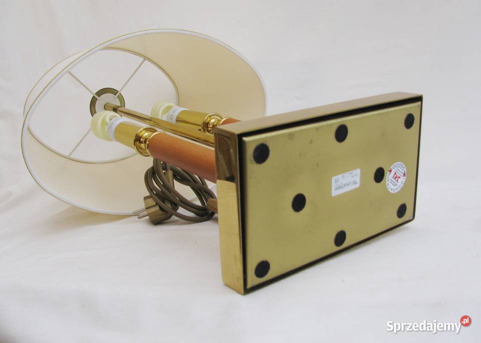 2 Lampki nocne mosiądz II Szczecinek sprzedam