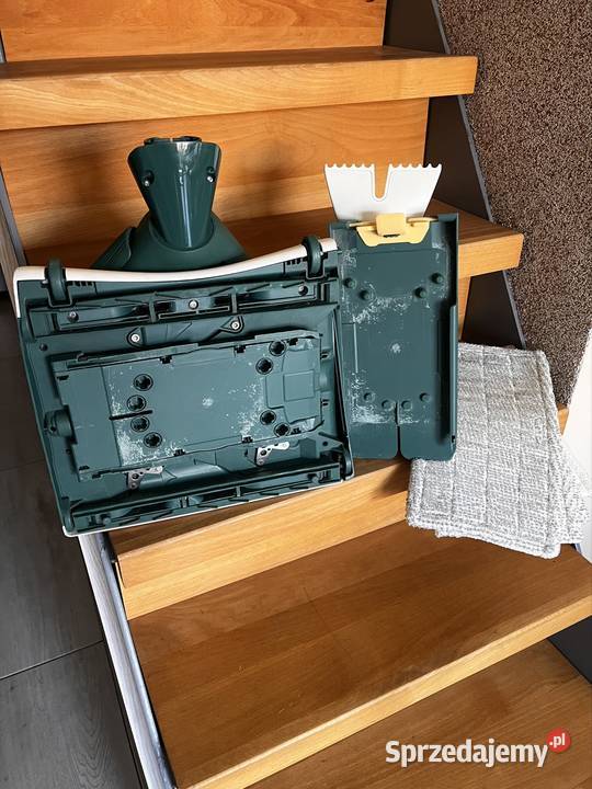 Vorwerk Sp 520 cztery ścierki i dozownik pełen