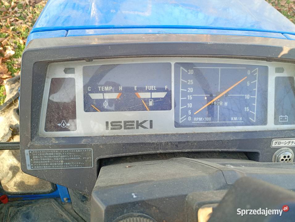 Mini traktor traktorek japoński ciągnik Iseki