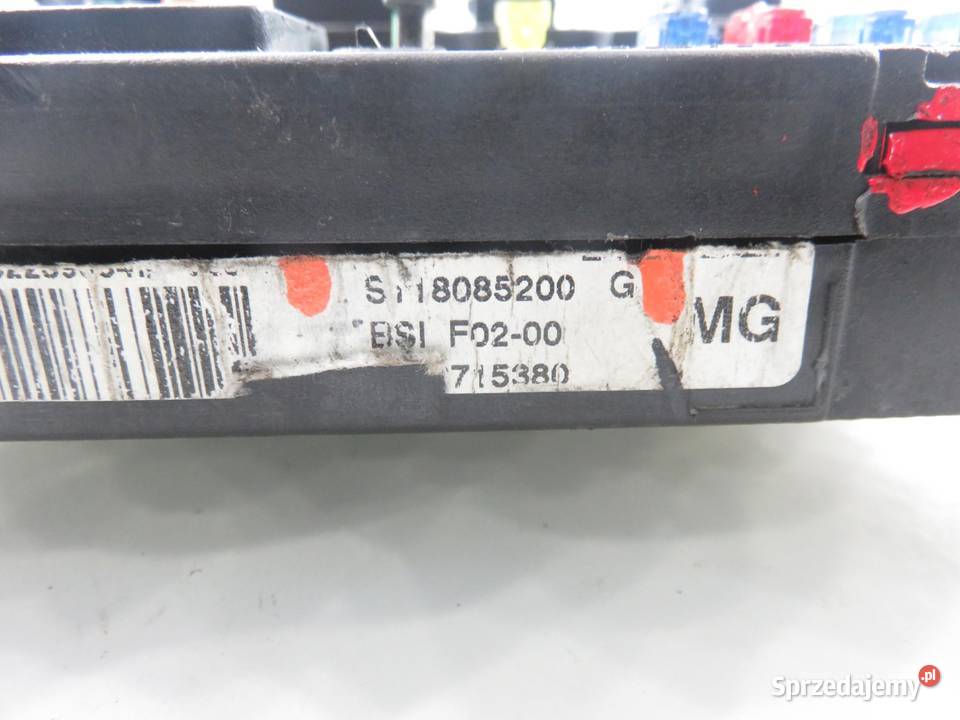 BSI CITROEN C3 I FC 14 i KFV TU3JP S118085200G Skrzynki bezpieczników