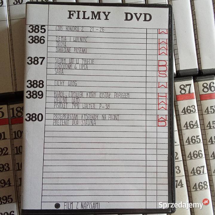 Płyty dvd potężna kolekcja