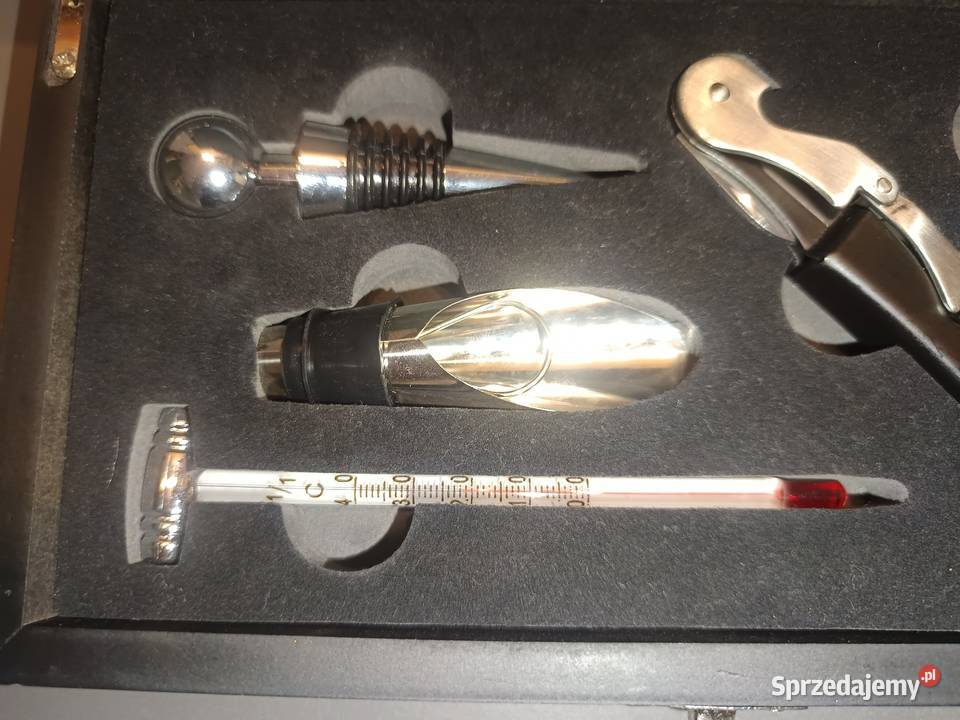 Elegancki zestaw do wina 5 elementów na PREZENT Inowrocław