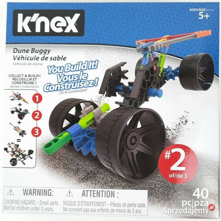 Knex Dunne Buggy KNEX Klasyczne Klocki Zestaw Plastik  Klocki Mogilany