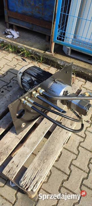 pompa hydrauliczna połączona z silnikiem sprzedam