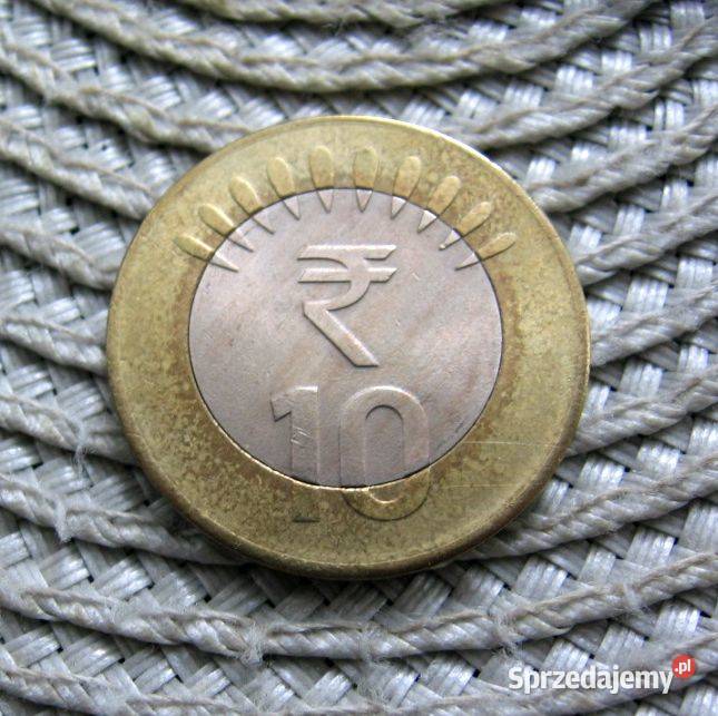 Indie 10 Rupi 2018r Numizmatyka Kalisz
