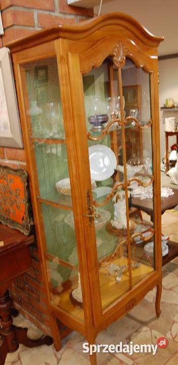 Witryna serwantka ludwikowska oszklona Lublin