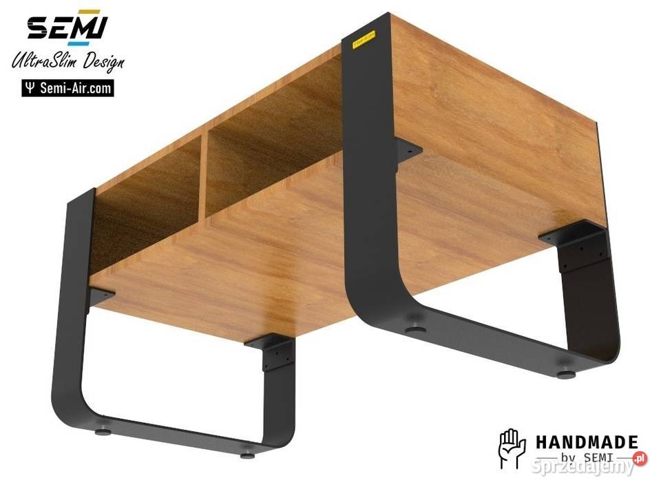 Stolik kawowy stalowe nogi sztywne stabilne