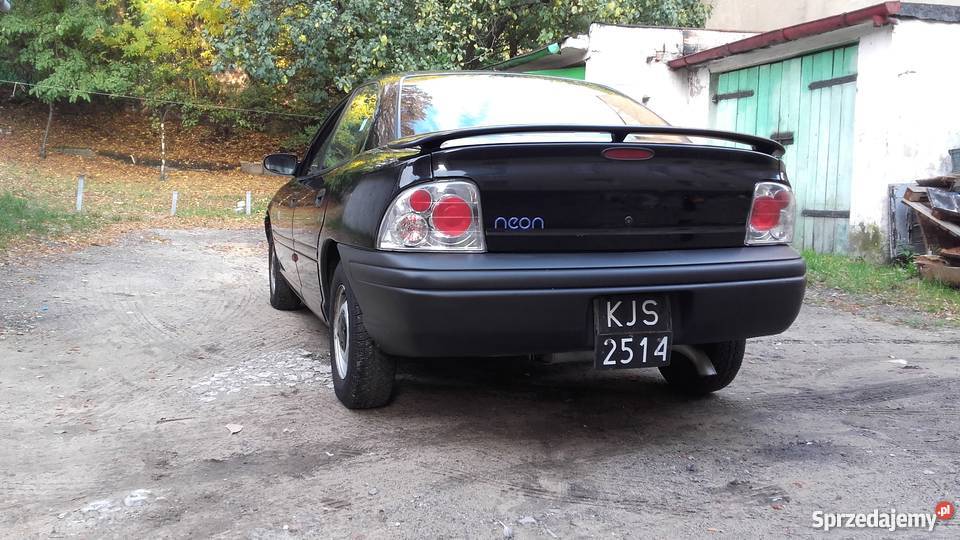 Czarny neon czarne tablice 1wszy własciciel czarny