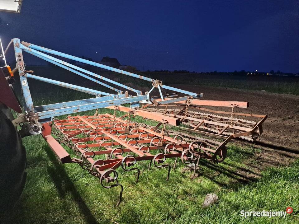 Agregat uprawny brona sprężynowa Rau z Wałkami Starokrzepice