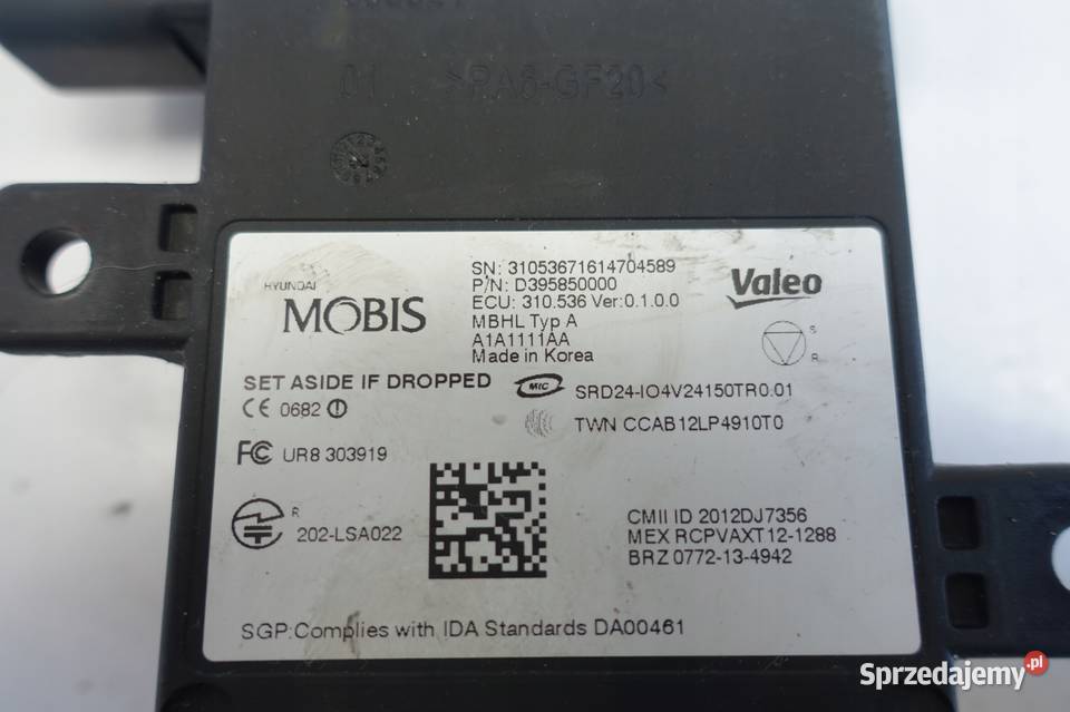 Hyundai Tucson III 15 KOMPUTER sterownik MODUŁ Rudka