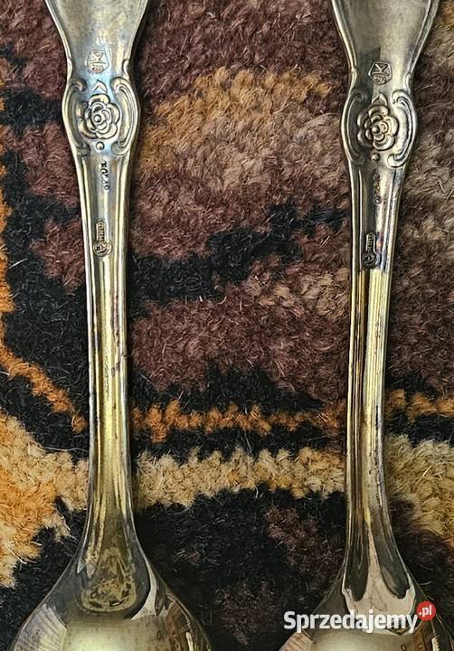 Łyżki ze stali nierdzewnej pozłacane Katowice