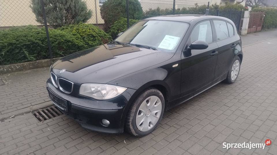 BMW seria1 świetny stan i mały oryginalny manualna Inowrocław