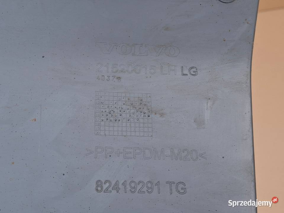 VOLVO FM4 FMX STOPIEŃ DOLNY LEWY STOPNICA DOLNA lubuskie Bieleń