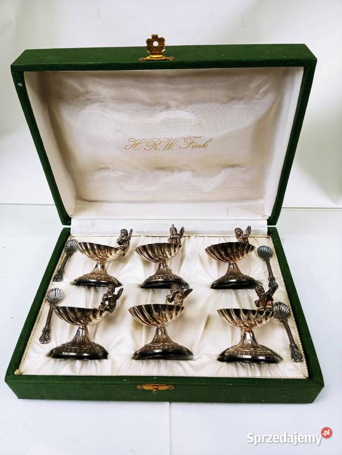 Solniczki Posrebrzane Amory Grajki Muszle