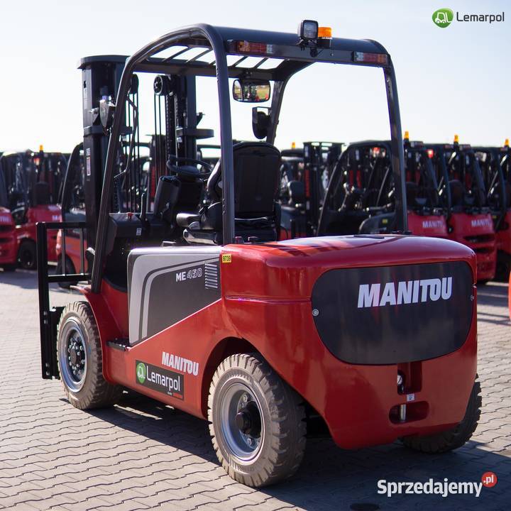 Elektryczny wózek widłowy Manitou ME 450 80V Manitou