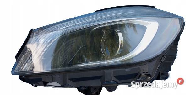LAMPA LEWY PRZÓD EU XENON LED MERCEDES A KLASA Lampy przednie Nowy Tomyśl