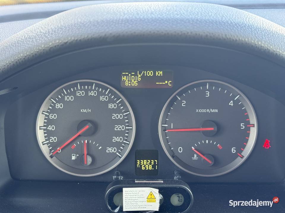 Volvo S40 16 Diesel 2006 kurtyny powietrzne Żółkiewka-Osada