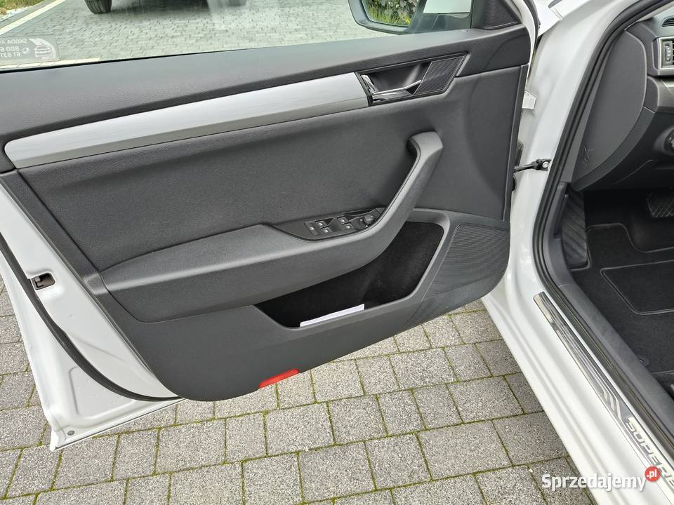 Skoda SuperB 20190 zakupiony i serwisowany ASO elektrochrom. lusterko wst. Kocmyrzów