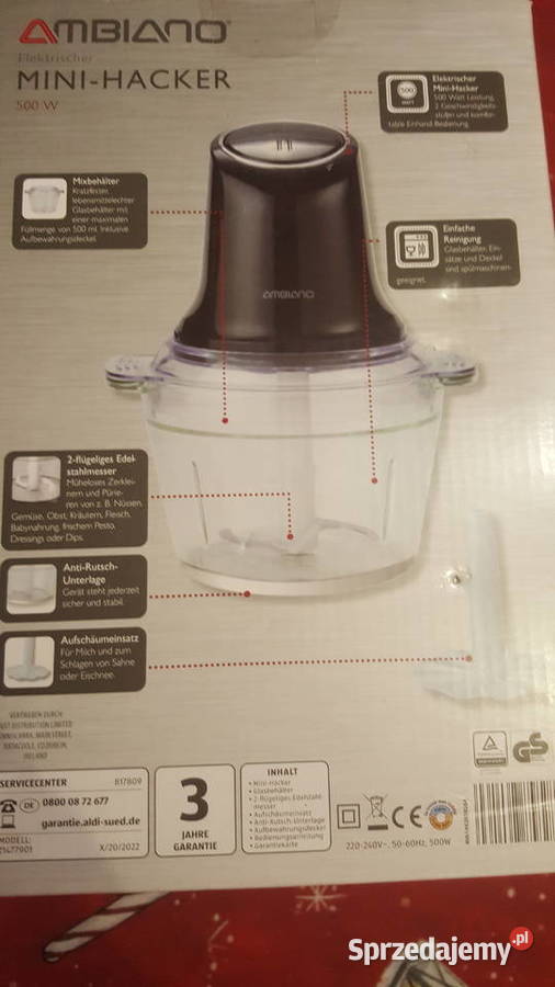 Malakser 500W Minihaker kujawsko-pomorskie