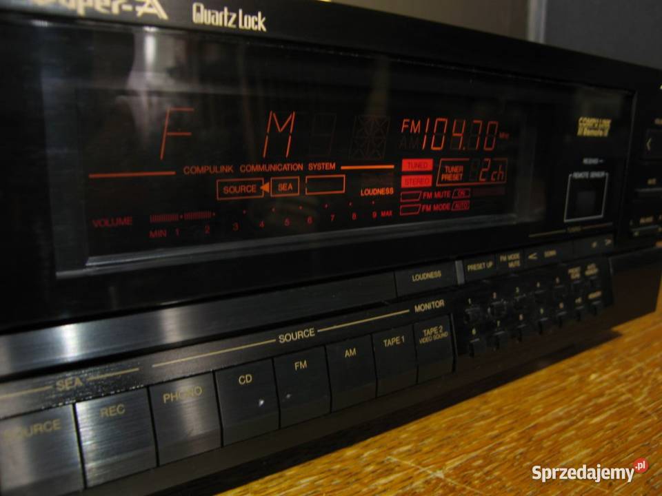 JVC RX-555 KOREKTOR 7-PASM SOLIDNY AMPLITUNER STEREO 2x100W Sandomierz ...