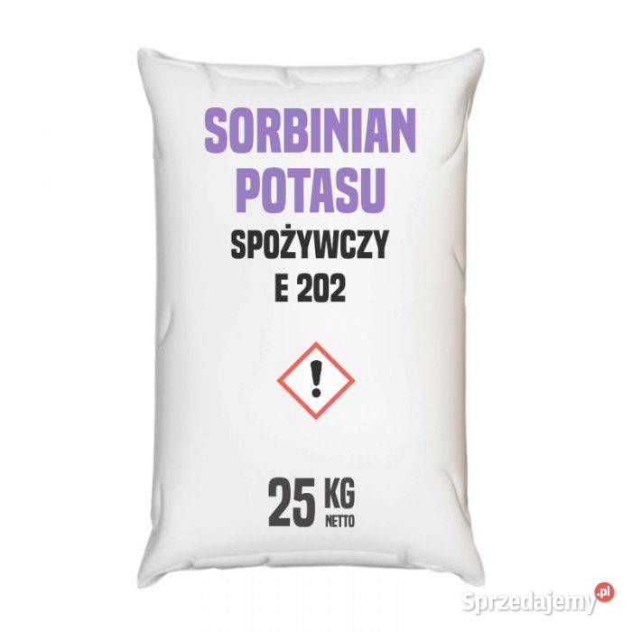 Sorbinian potasu spożywczy E202 granulki 25