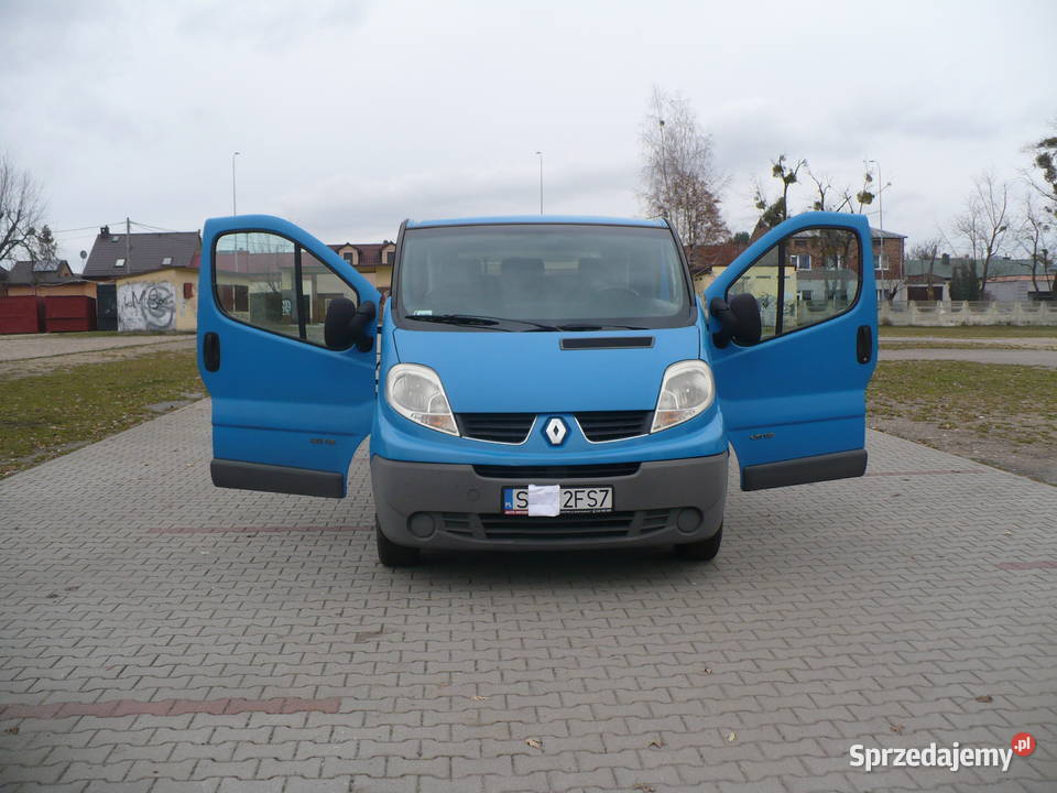 Renault Trafic 6 OSÓB Brygadówka LONG DŁUGI manualna Siewierz