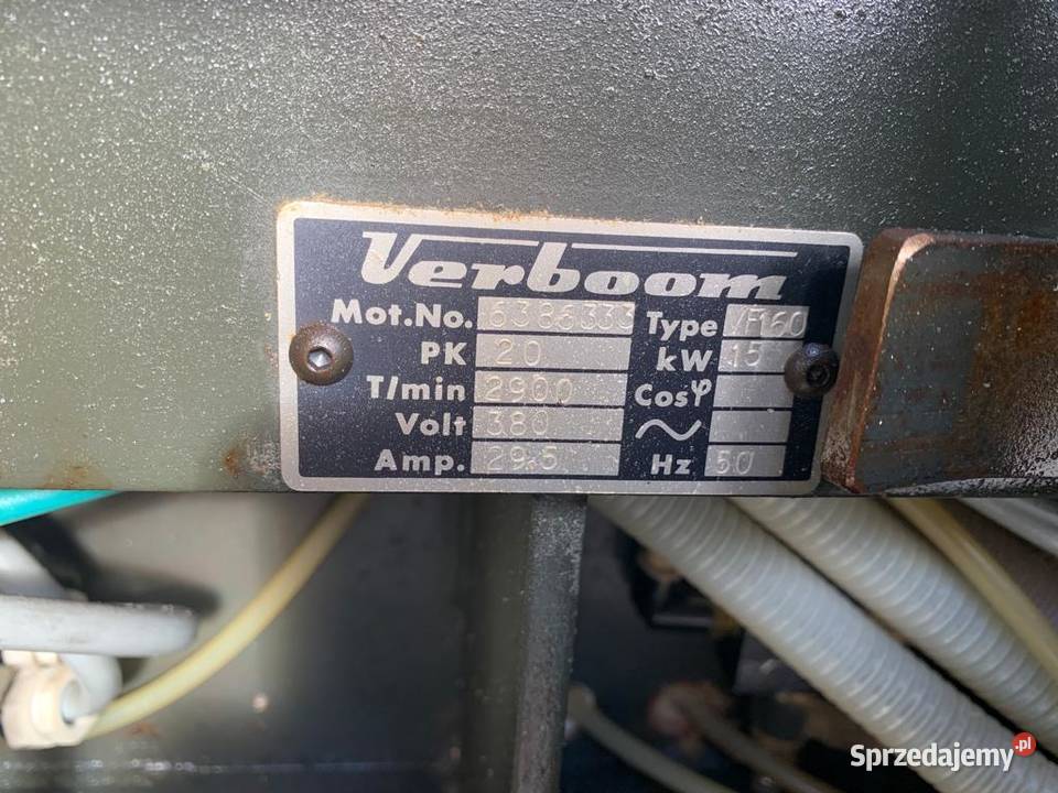 Szlifierka szerokotaśmowa Verboom 900