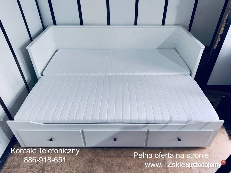 IKEA HEMNES Łóżko Leżanka z 3 szufladami 2 Rybnik
