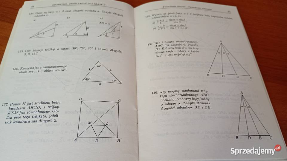 Geometria zbiór zadań klasy II 2 Marcin