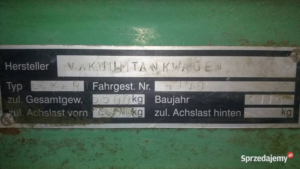 Beczkowóz wóz asenizacyjny 4000l Nowy Dwór sprzedam