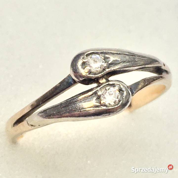 Pierścionek z RÓŻOWEGO złota 585 14K z sprzedam