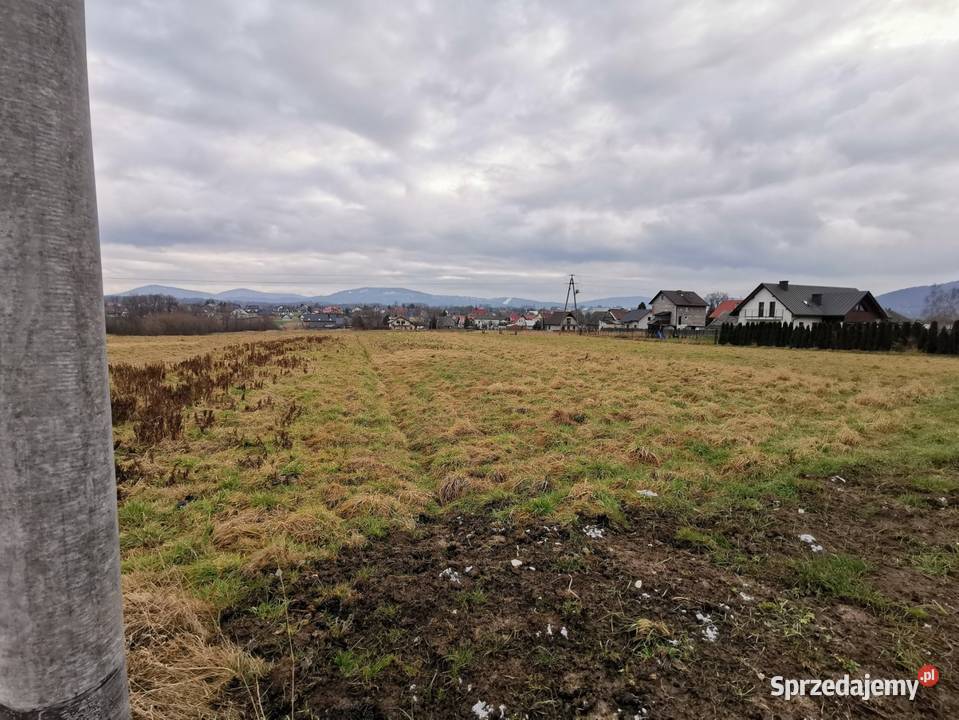 Sprzedam działkę budowlaną w PolancekMyślenic Polanka sprzedam