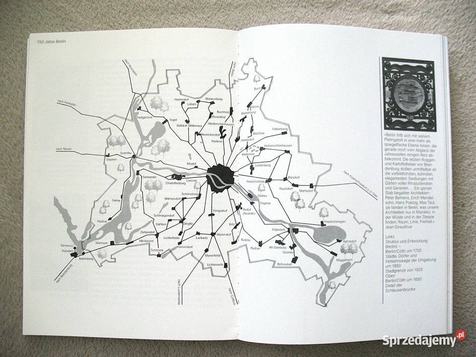 750 jahre Berlin Stadt der Gegenwart książka mazowieckie Siedlce