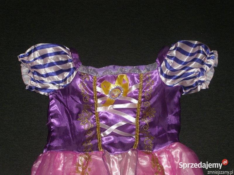 Strój kostium przebranie ROSZPUNKA ZAPLĄTANI 7