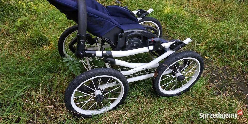 Wózek na części koła 14 wąskie pompowane Knurów sprzedam