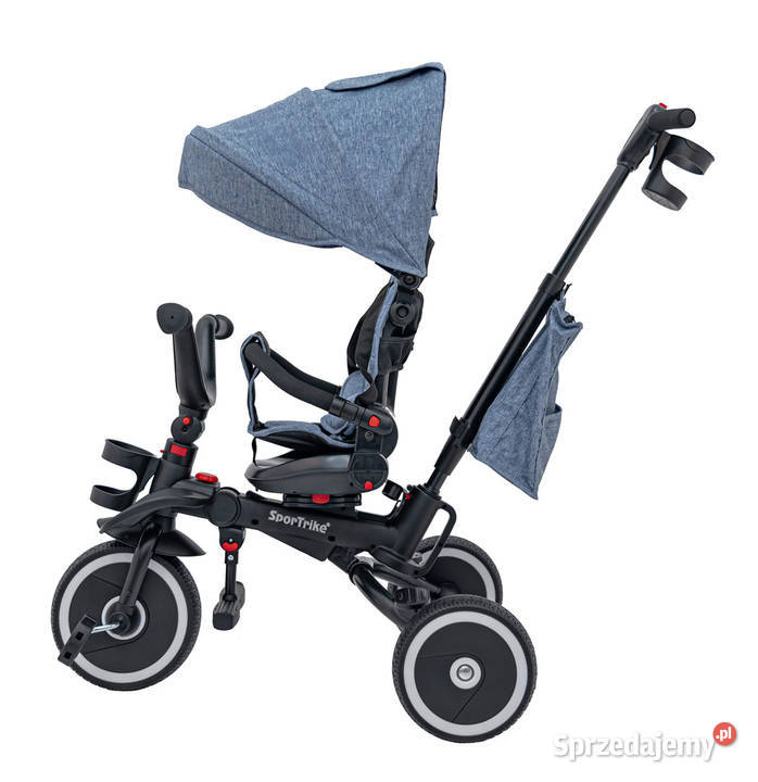 Rowerek Trzykołowy RIDER niebieski koła EVA z Dla Dziecka Warszawa