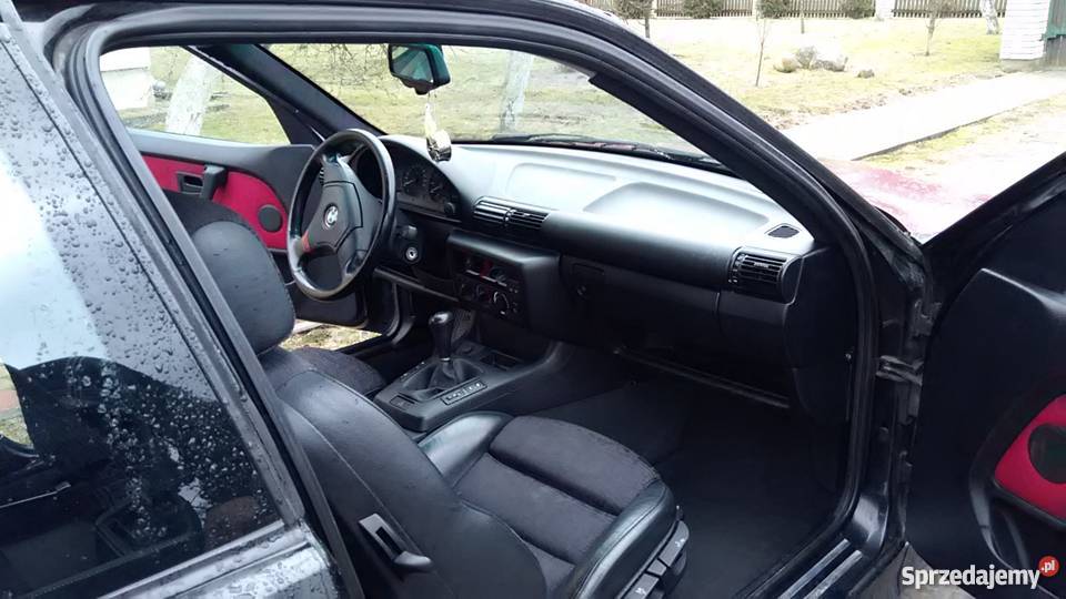 BMW E36 M3 MPAKIETTuningCzarny MatGwintAluSkóry