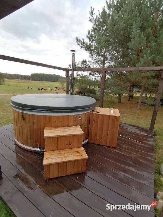 Gorąca Beczka Wellness Balia Ogrodowa Bania Mrągowo