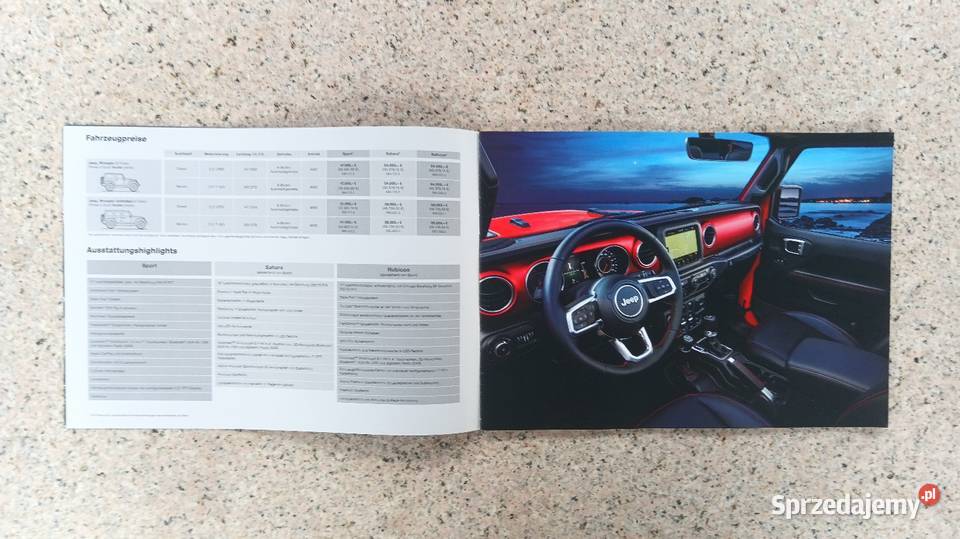 JEEP Wrangler JL Prospekt Bytom