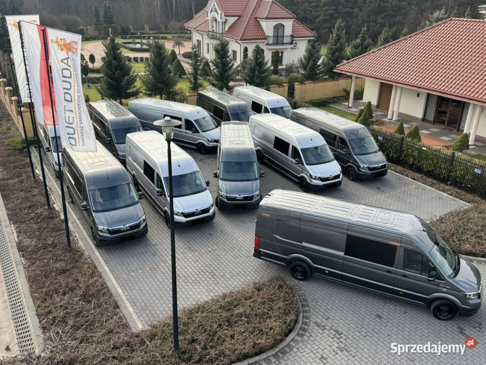 Volkswagen Crafter 3180 Automat 7OSÓB Brygadówka 5000km Volkswagen Widełki