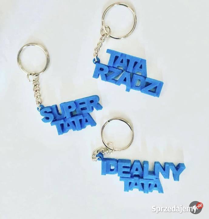 Breloczek na Dzień Ojca Tata Sławek Dla mężczyzn Kłodawa