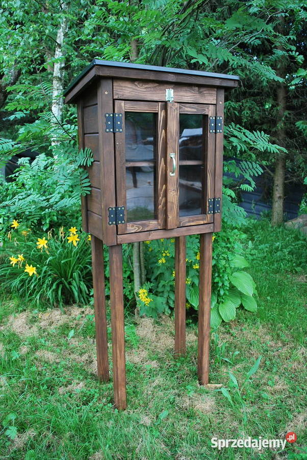 Biblioteczka ogrodowa Gablota plenerowa